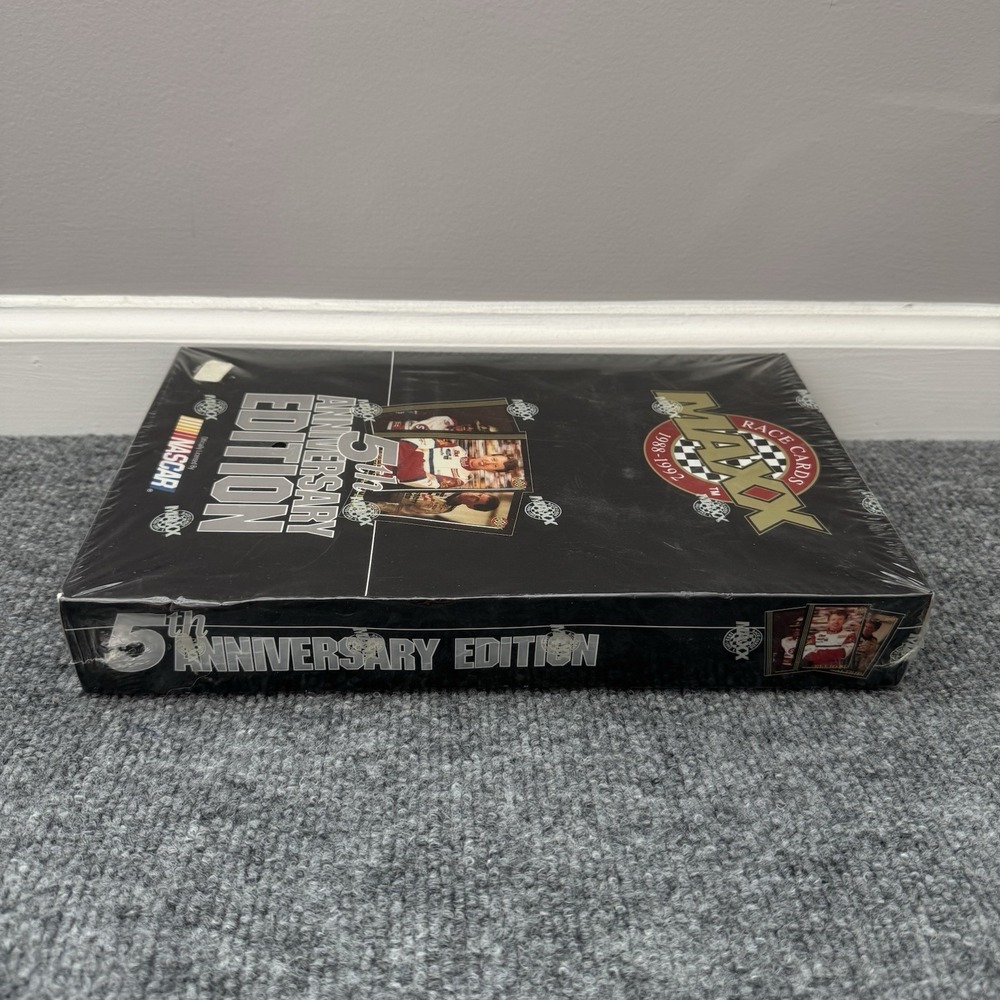 Maxx 5th Anniversary‎ NASCAR Race Cards - 1992 Complete Set - Factory Sealed Box - Picture 6 of 8